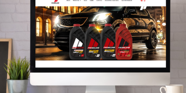 Site institucional da Newlub, empresa especializada na fabricação de lubrificantes automotivos e industriais.