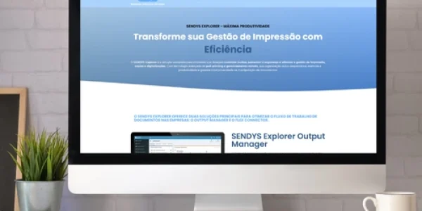 Site para a BSES, empresa especializada em gestão de documentos e impressão corporativa.
